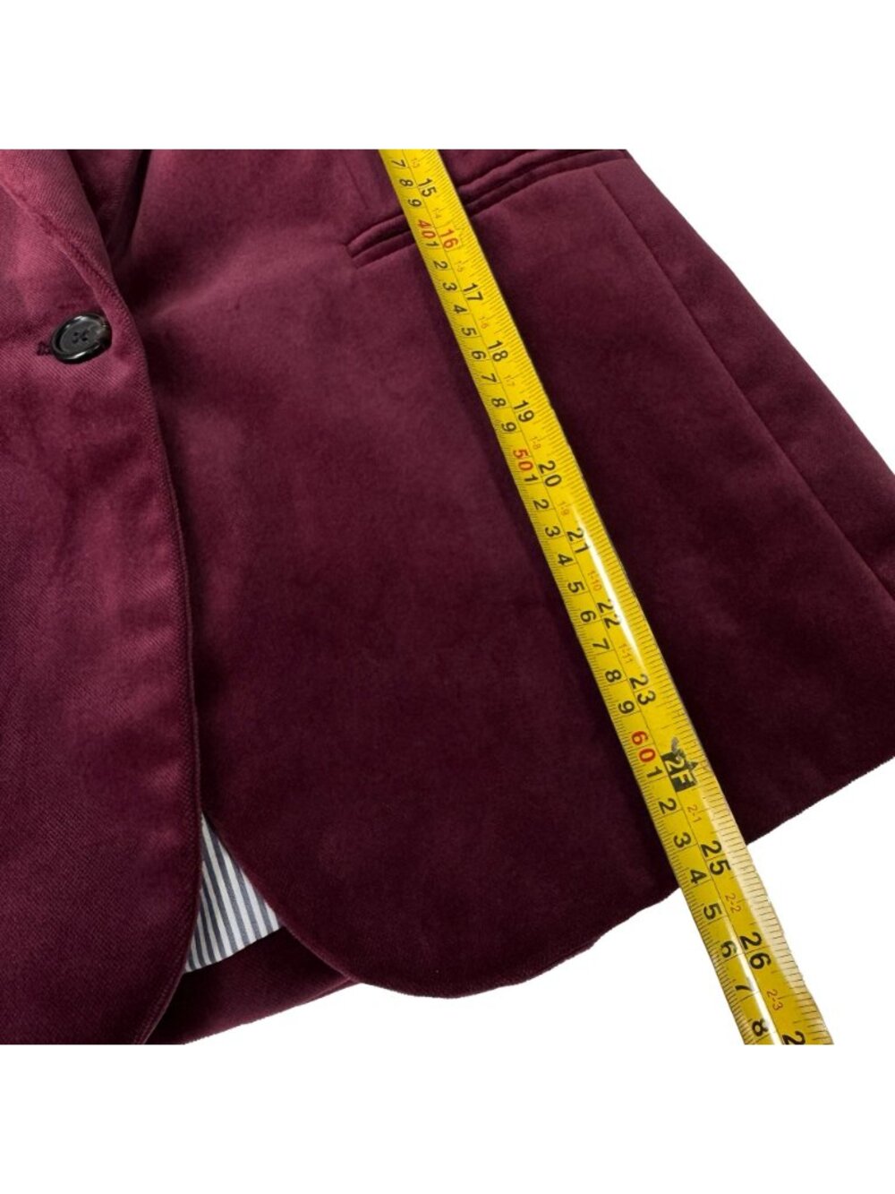 J. Crew Burgundy Velvet Parke Blazer 6 Preppy Heritage Academia - Picture 10 of 15